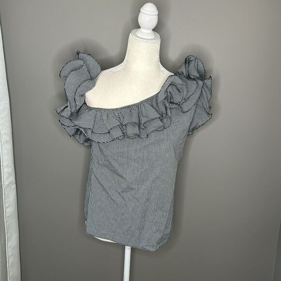 Petersyn black and white Top NWT size Large - Picture 2 of 6